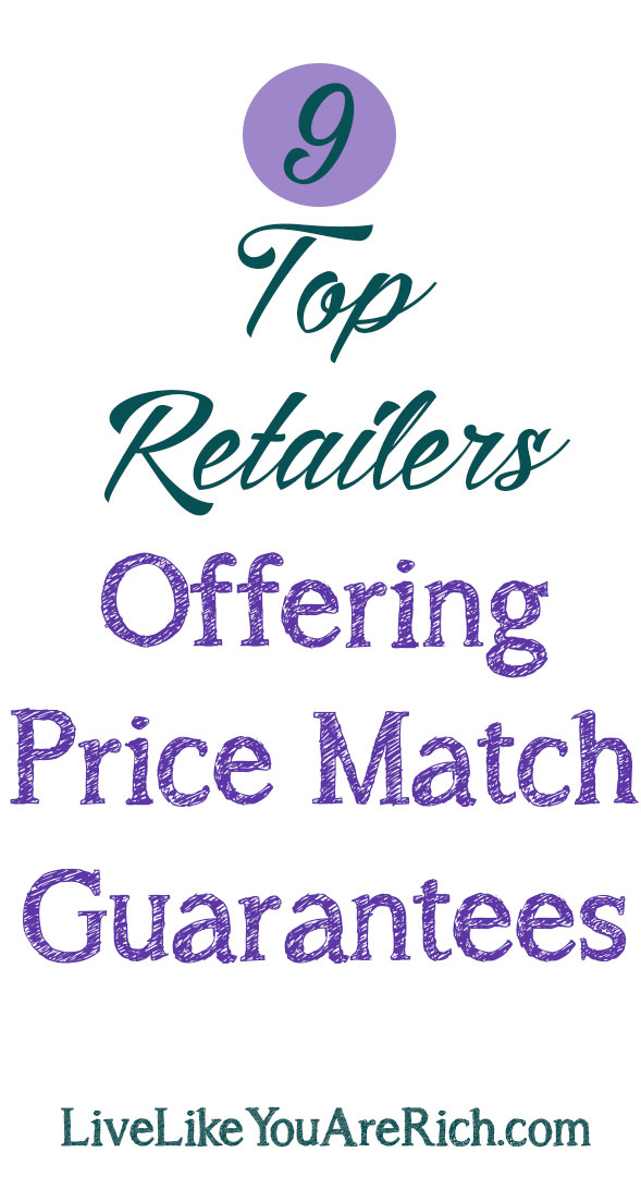 Top Retailers Offering Price Match Guarantees