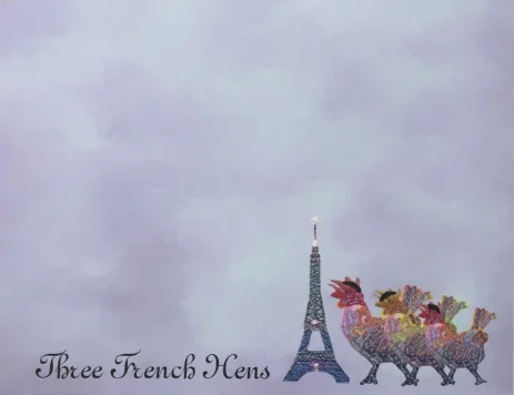 Three French Hens Notepads