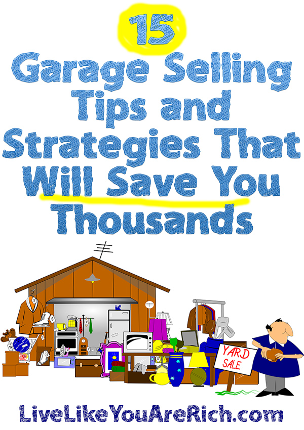Although it may seem very easy and straightforward, there are a lot of tips and some strategy that goes into successful garage selling. It's not a random 'luck-of-the-draw'-scavenger-hunt like many people think it is. You also don't need to spend the whole day...