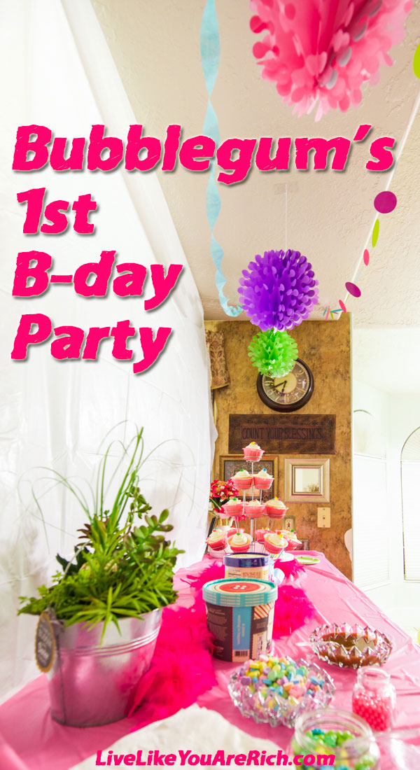 Bubblegum's First Birthday Party