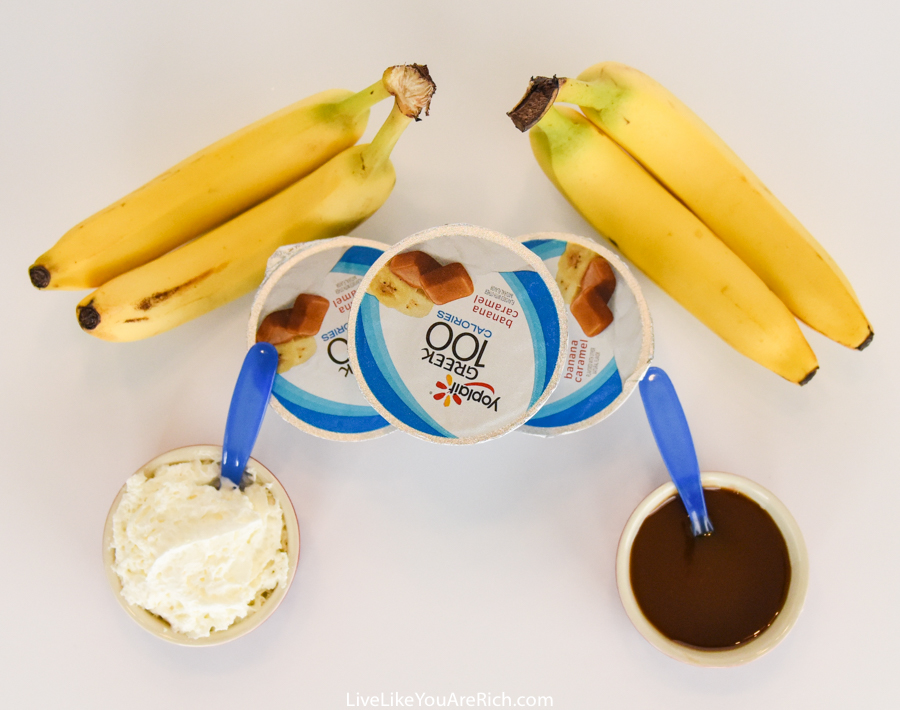 High-Protein Banana Split Dessert