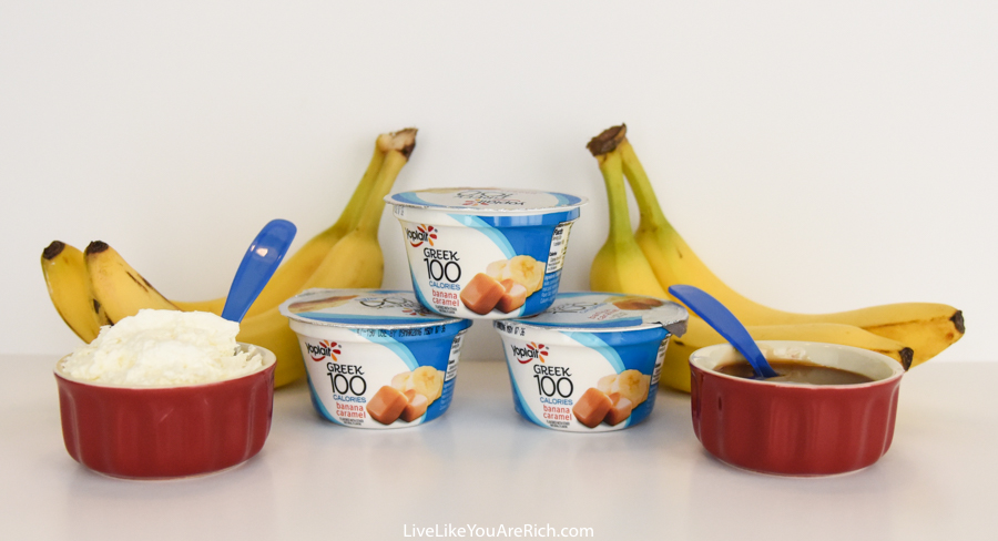 High-Protein Banana Split Dessert