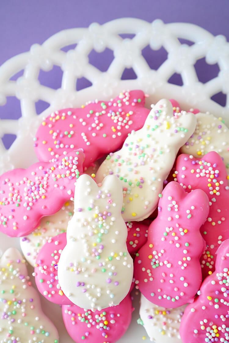 circus animal easter bunny cookies