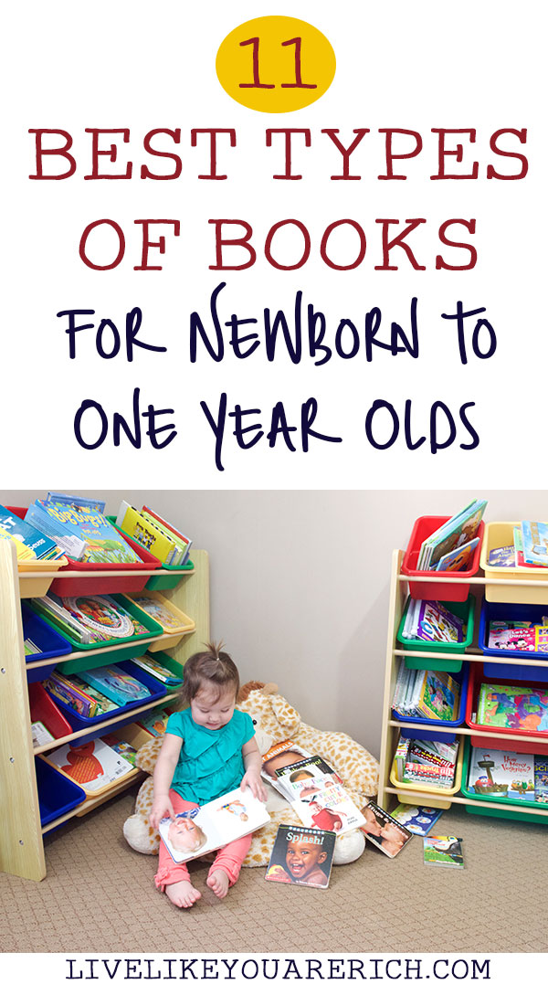 Types of Books That One to Two Year Olds Love