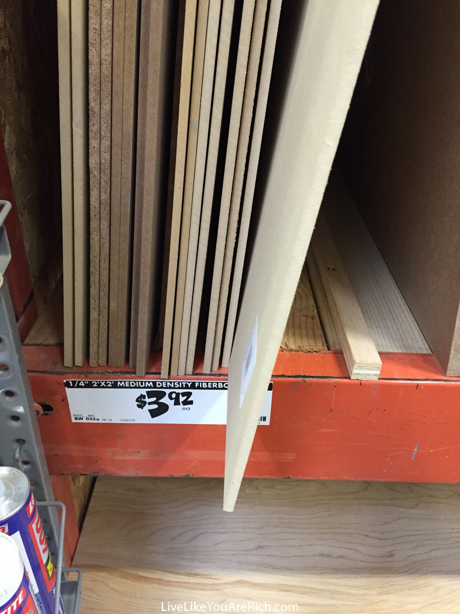 DIY Memory Foam Side Table Toppers