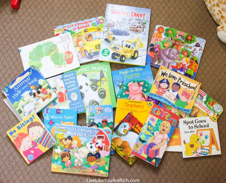 Types of Books That One to Two Year-Olds Love - Live Like You Are Rich