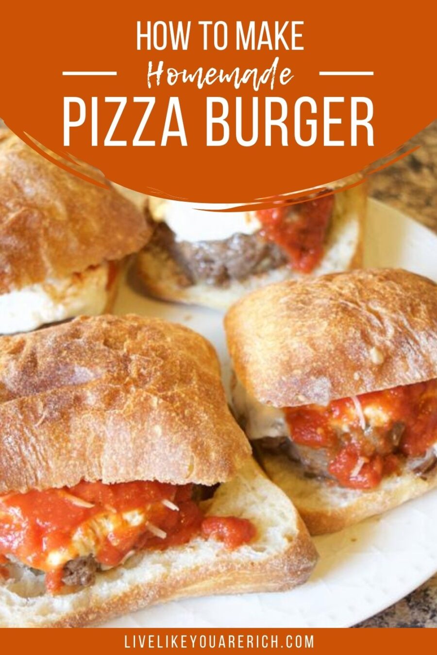 New York Pizza Burger - Live Like You Are Rich