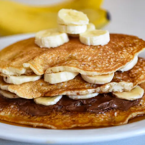 How to Make Banana Pancakes out of Pancake Mix