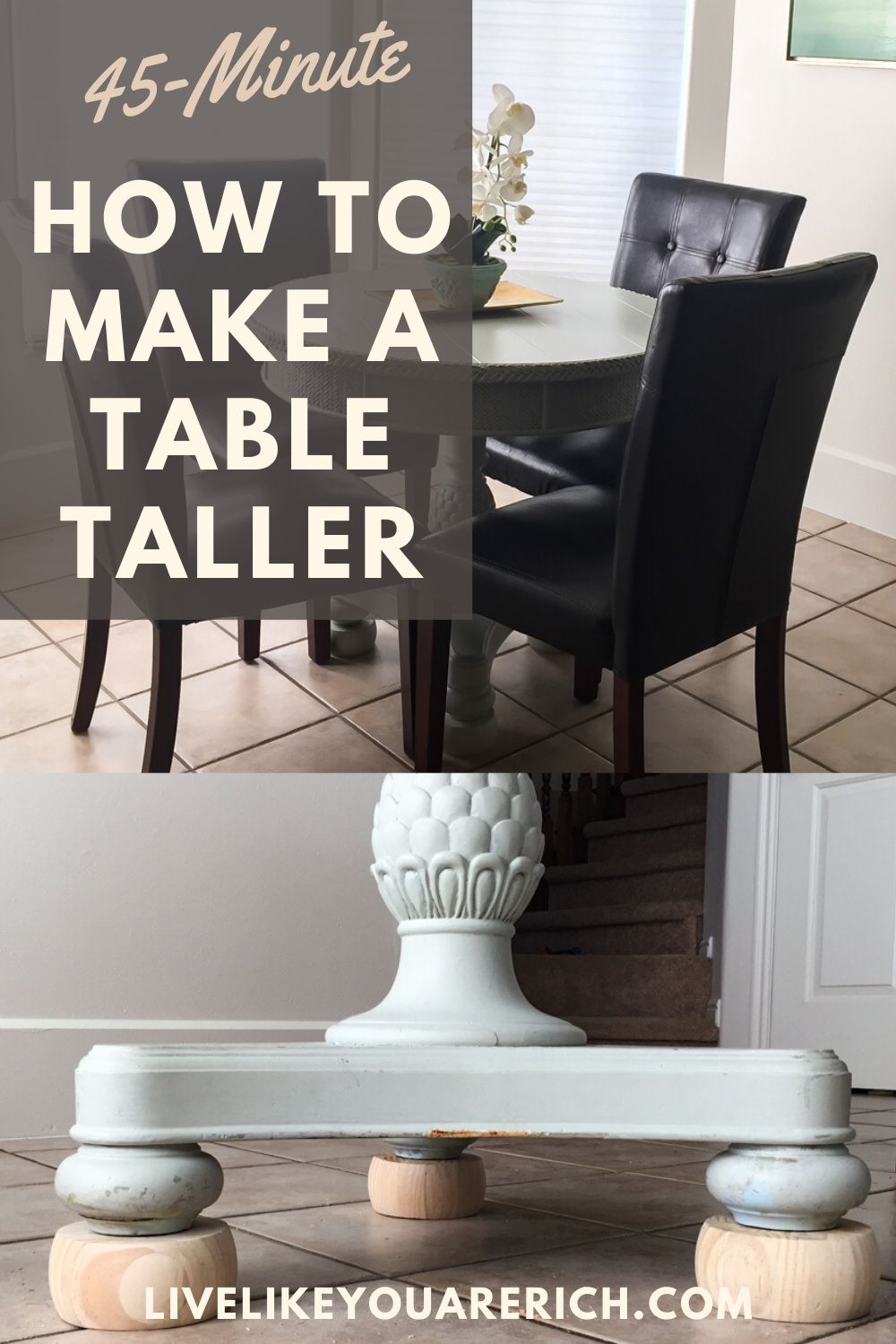 How to upcycle a coffee table â€