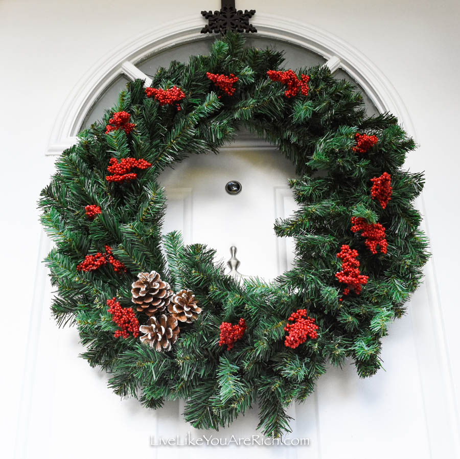 Christmas Holly Berry Wreath