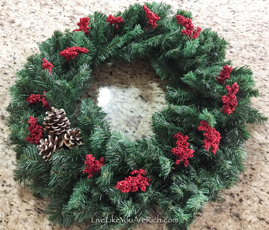 Christmas Holly Berry Wreath