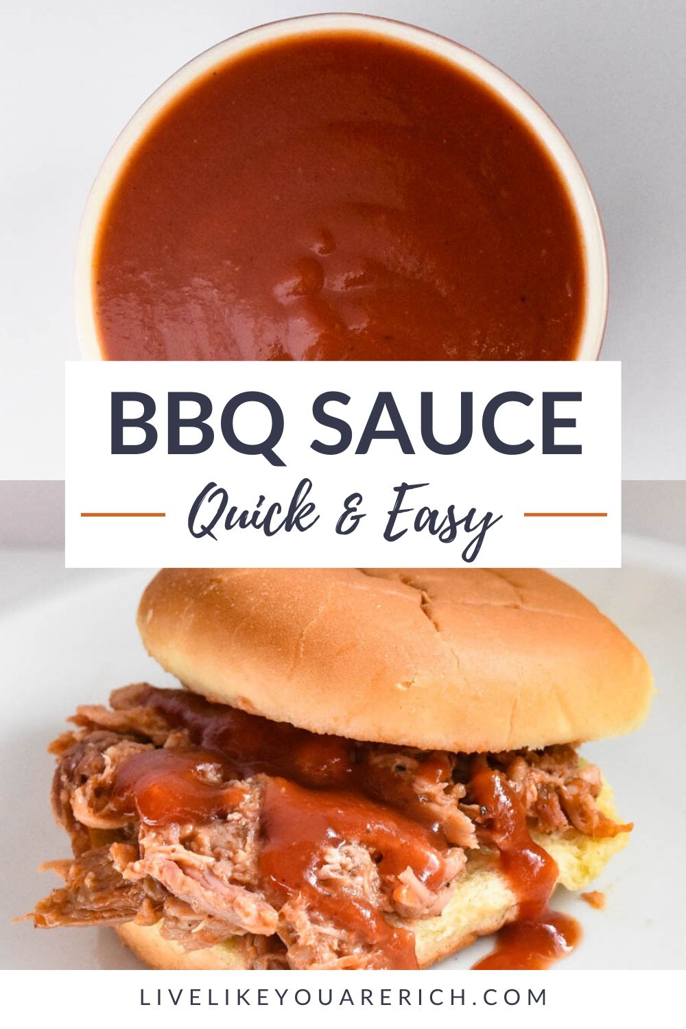 If you have never tried homemade BBQ sauce you NEED to—especially this recipe! It tastes way better than the store-bought varieties. It is so fresh and the flavors balance each other out amazingly well. There is a little bit of sweet, salty, mild spice, and smoke, which together form the BEST homemade BBQ sauce ever.