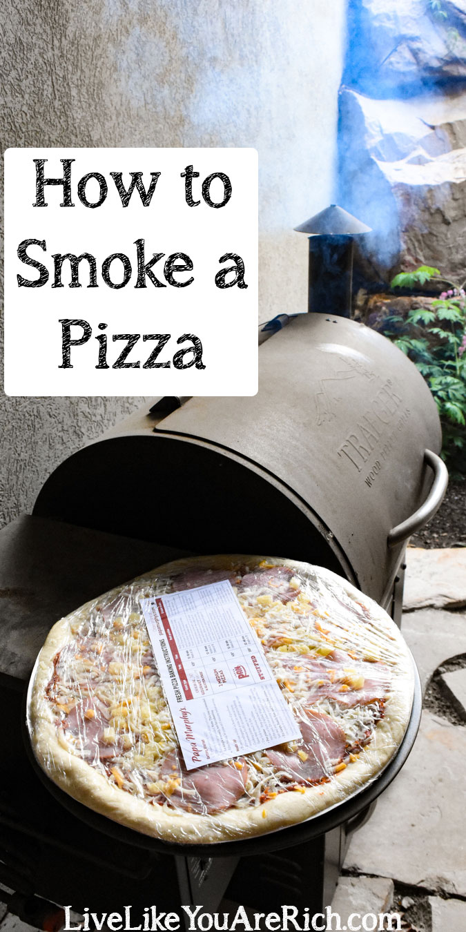 I love smoked ribs, salmon, pork, veggies, and more. I love the tenderness and flavor that a smoker creates in food. Recently, I decided to try smoking a pizza, the results were delicious. Directions on how to smoke a Papa Murphy's Pizza.