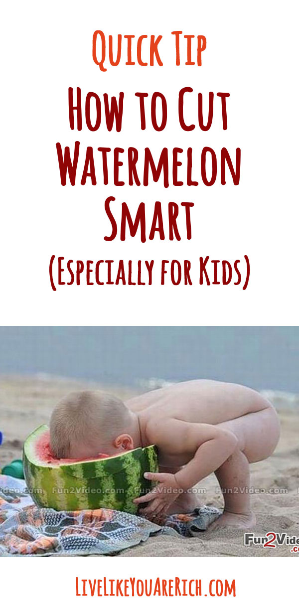 How to Cut Watermelon Smart