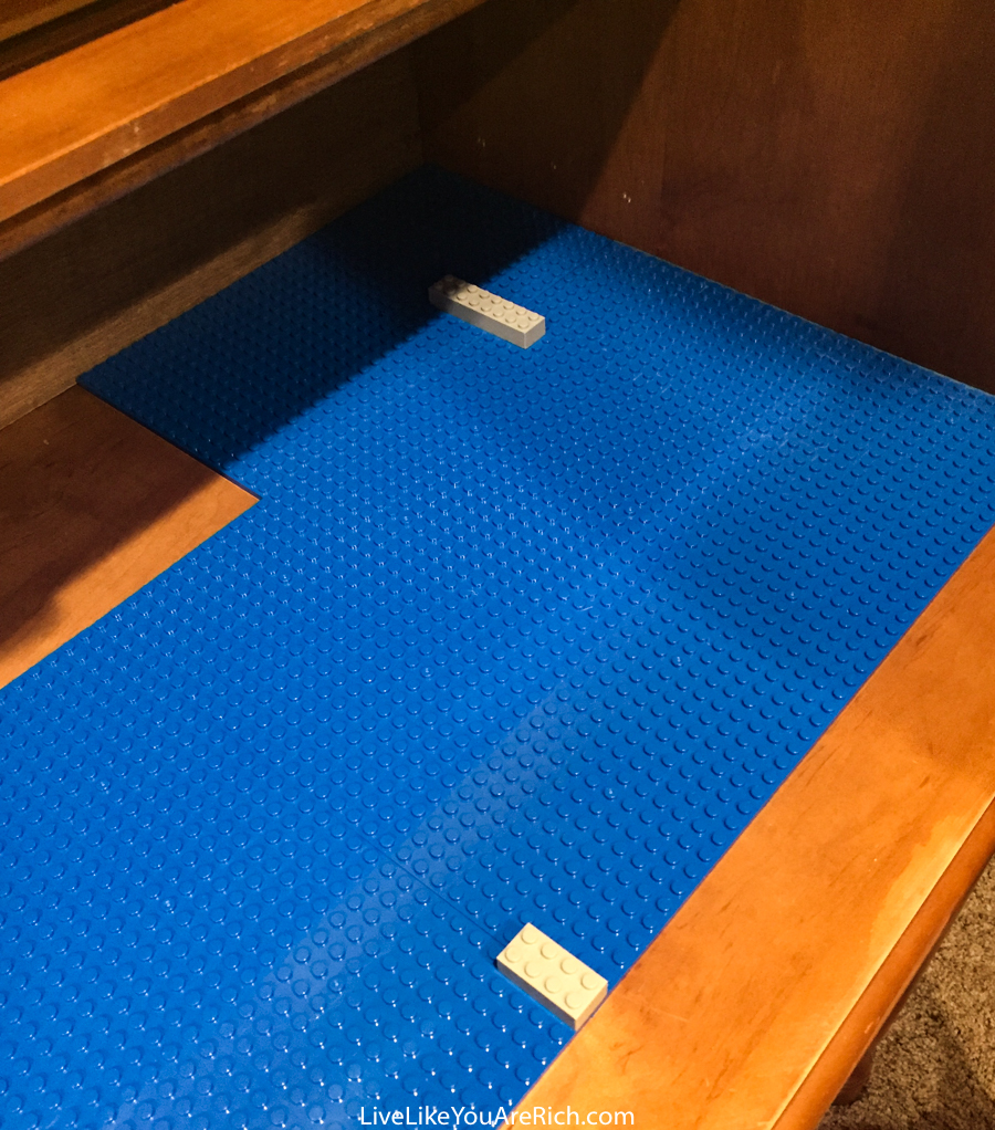 DIY Lego Roll Top Desk