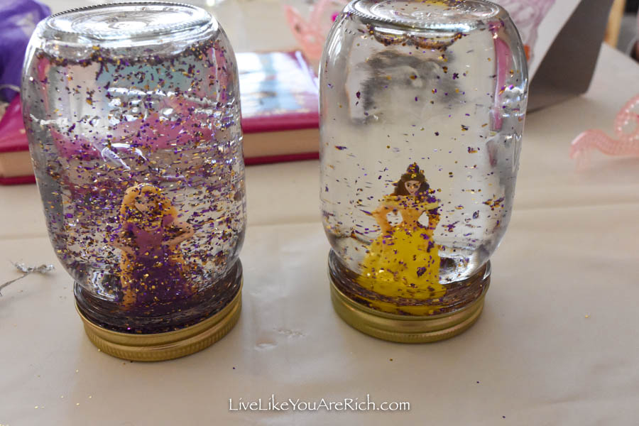 DIY Medieval Snow Globes