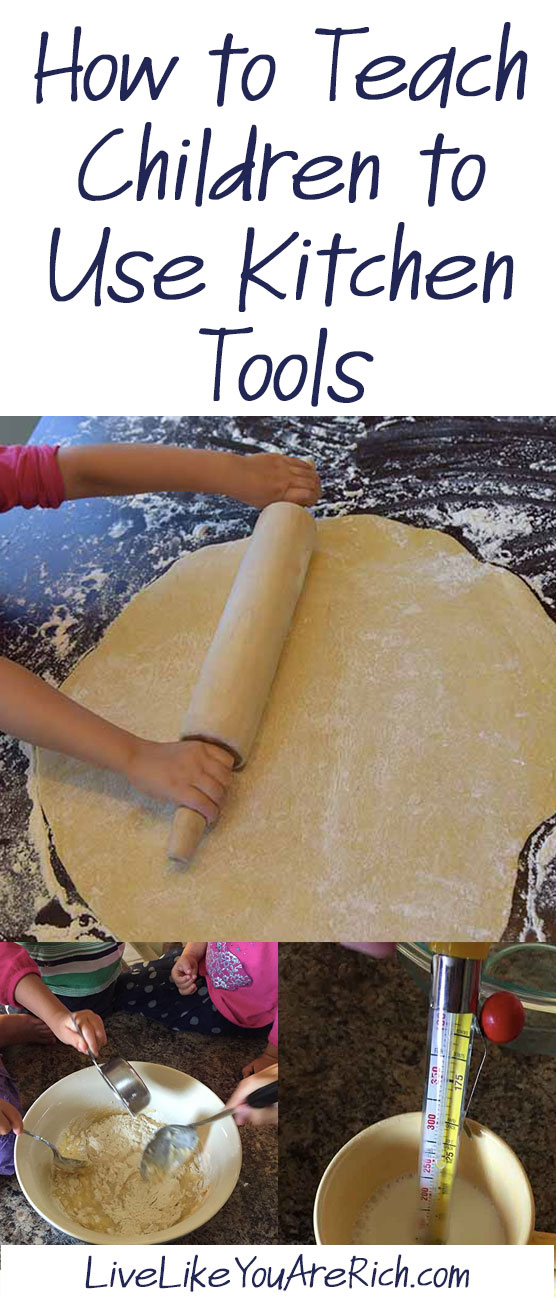 How to Teach Children to Use Kitchen Tools