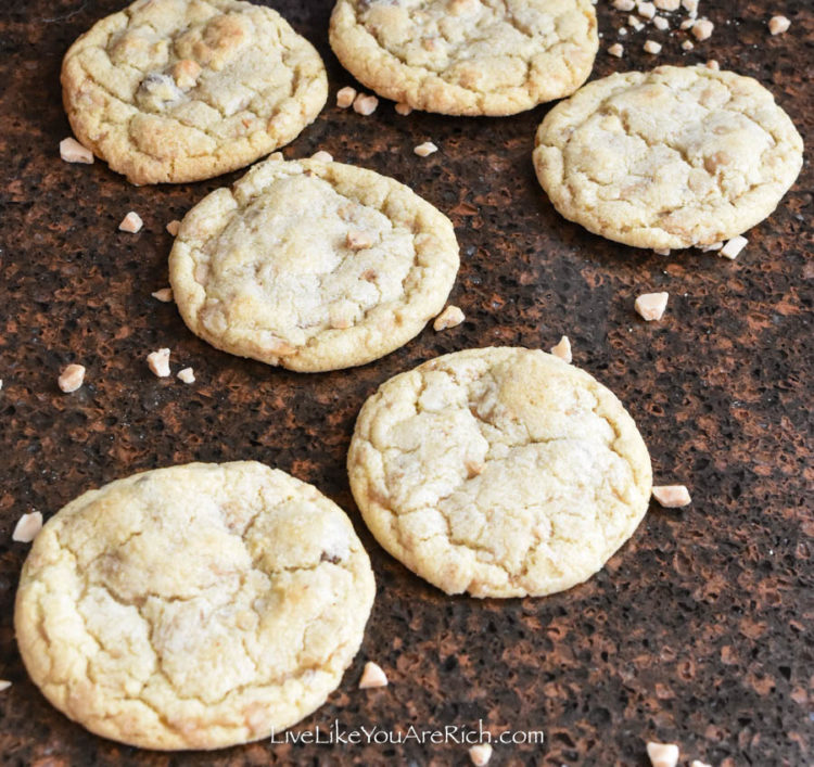 Heath Bits O'Brickle Cookie Recipe Live Like You Are Rich