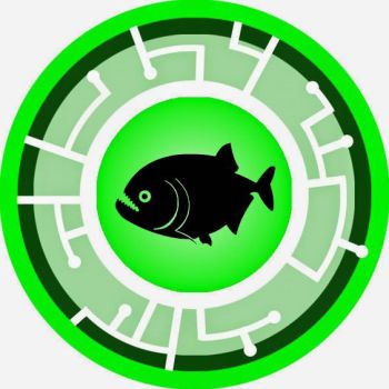 Fish/piranha creature power disc
