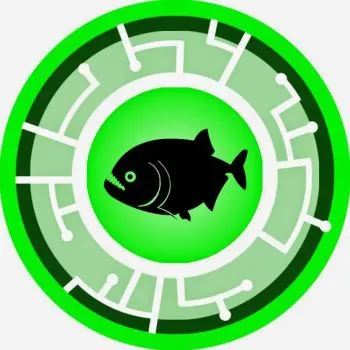 Fish/piranha creature power disc