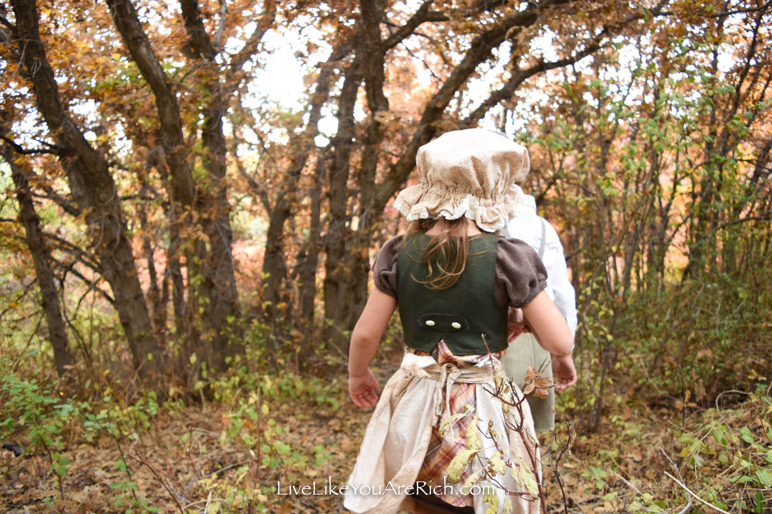 Hansel and Gretel wandering