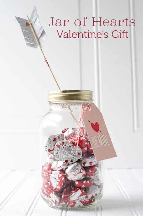 Jar of Hearts Valentine Gift