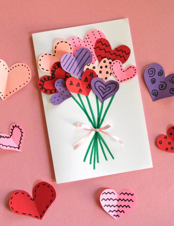 25+ Easy DIY Valentine's Day Cards