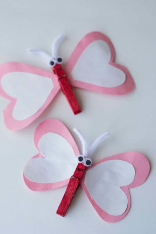 25 Easy Valentine’s Day Crafts for Kids Live Like You Are Rich