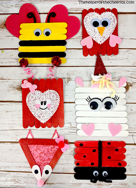 10 DIY Valentine's Day Craft Ideas 