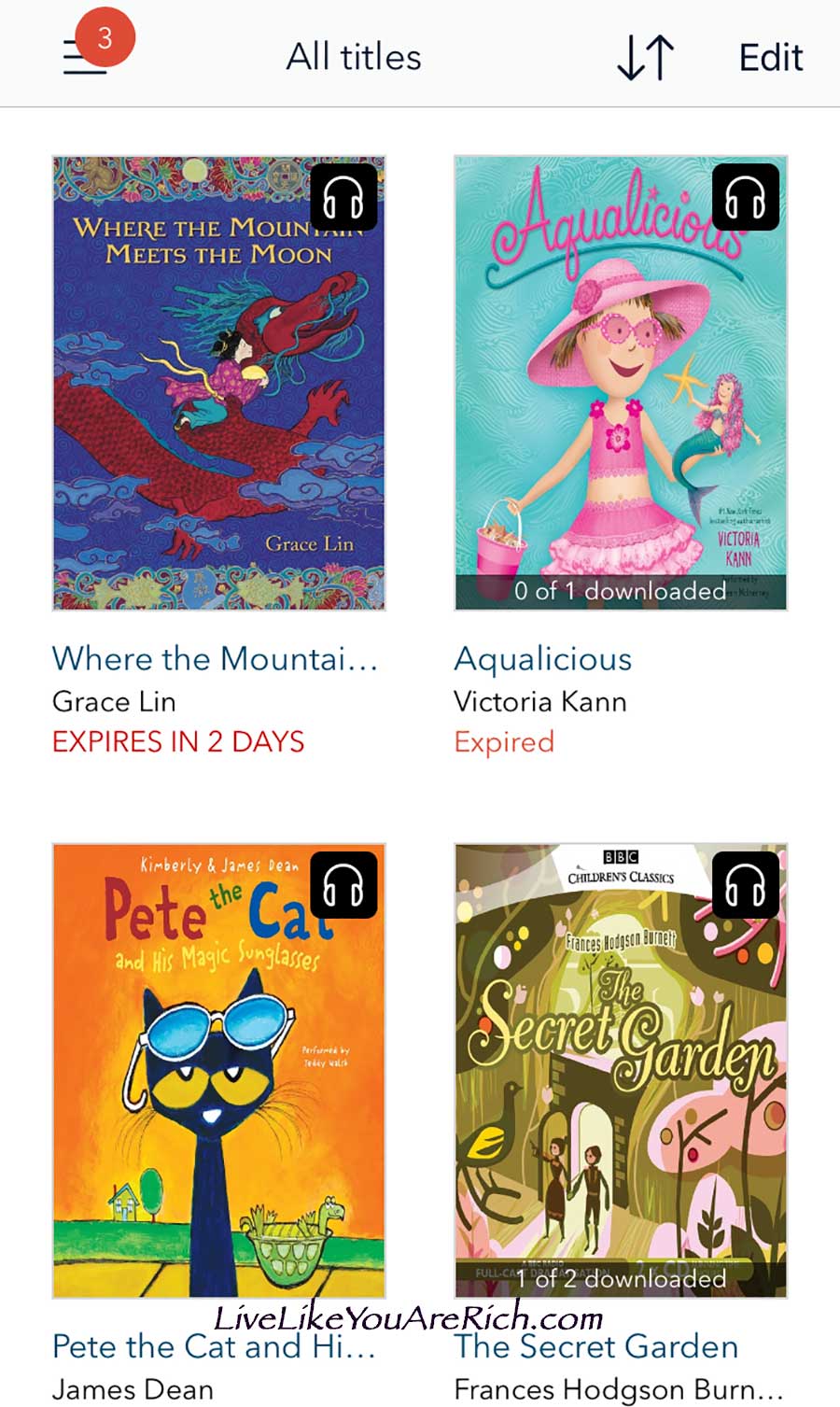 Audiobooks Kids Ages 4-6 Love