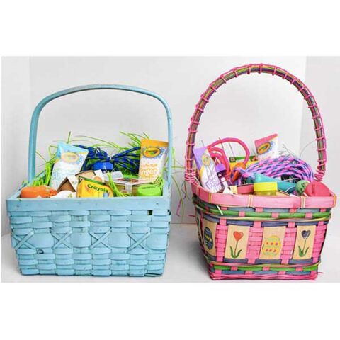 $10.00 Outdoor-Activities Easter Baskets {Candy Free}
