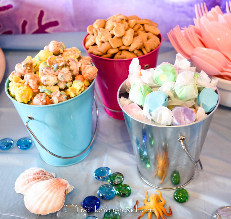 Mermaid Under the Sea Party: Food - Live Like You Are Rich