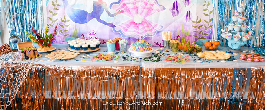 Mermaid Under the Sea Party Activities - Live Like You Are Rich