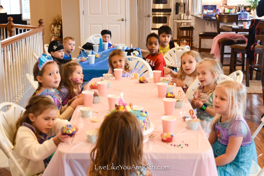 cake and ice cream 