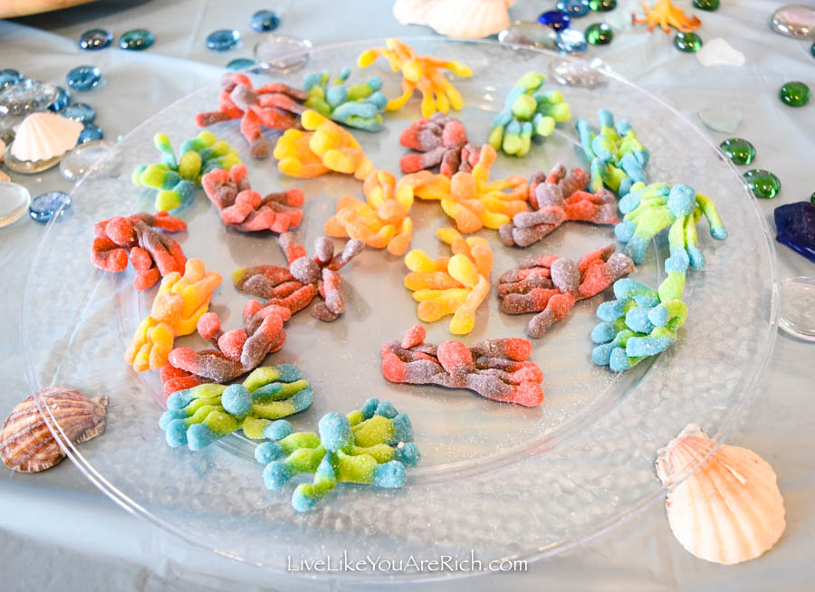 Mermaid Under the Sea Party: Food - Candy Octopi