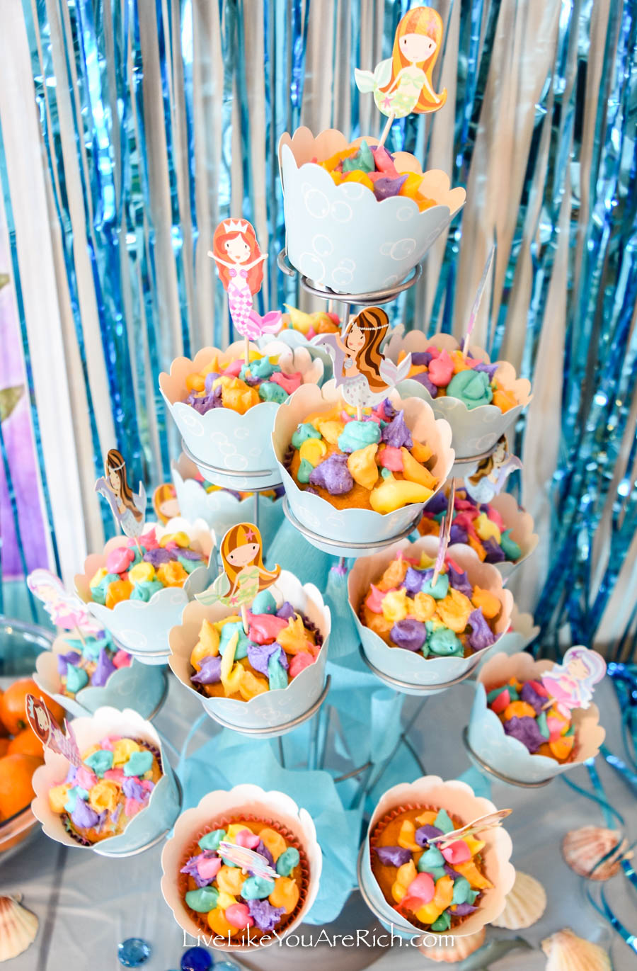 Mermaid Under the Sea Party: Food - Live Like You Are Rich