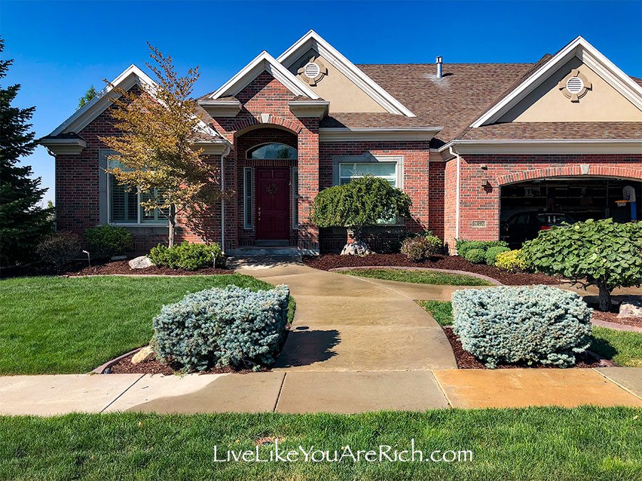 After-Maintenance-Free Weedless Flower Beds in 10 Steps