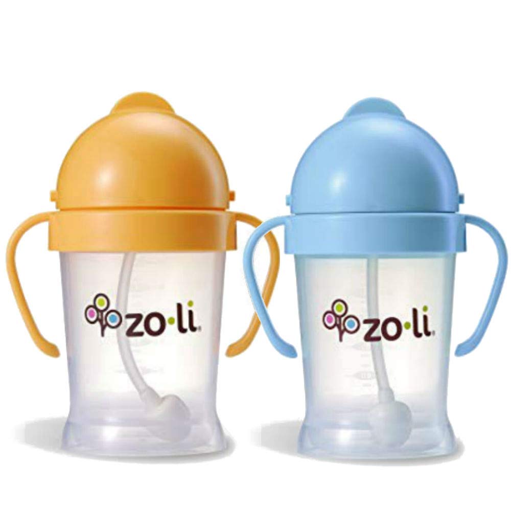 ZoLi BOT Straw Sippy Cup Live Like You Are Rich