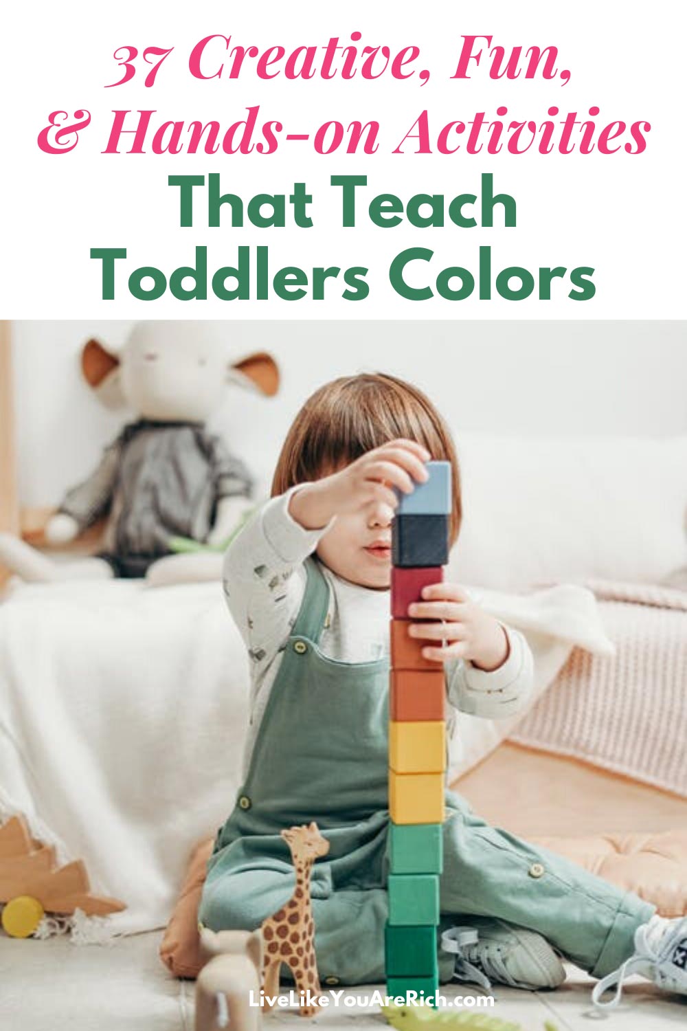 A better way to help toddlers learn colors