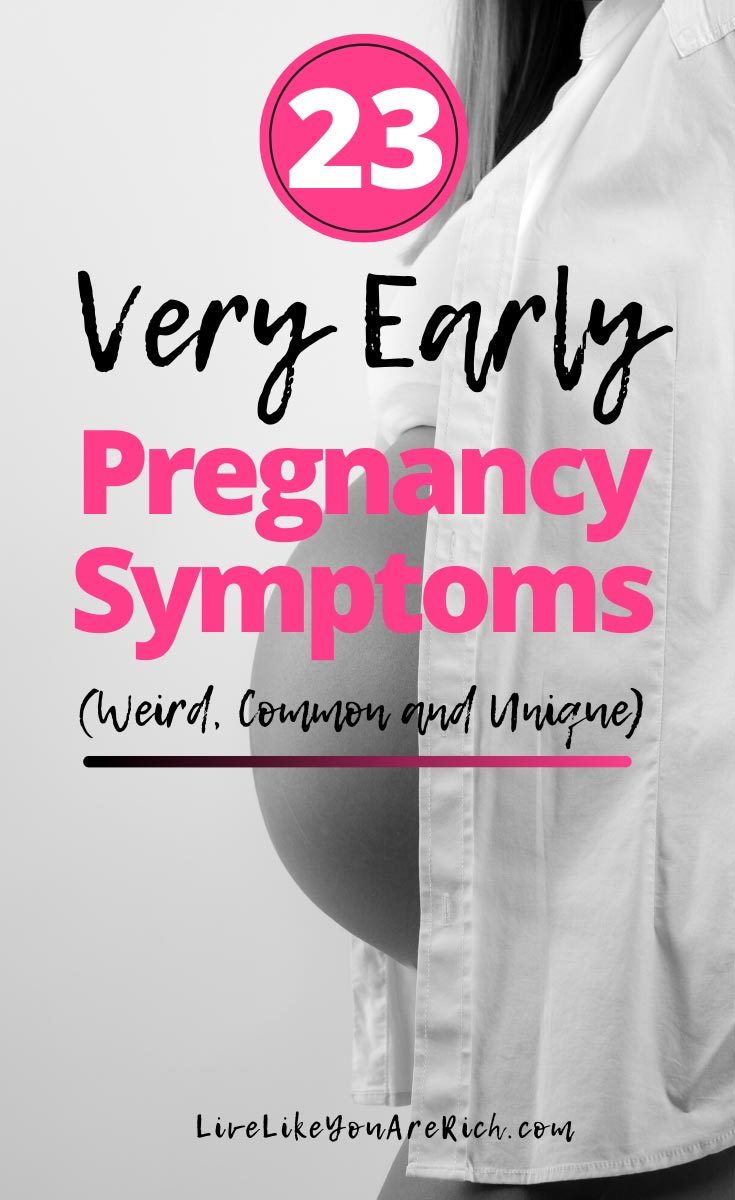 45 Strange Early Pregnancy Symptoms: Real Stories from Moms