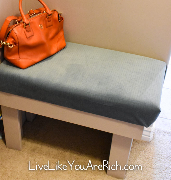 How to Make a Closet Bench Live Like You Are Rich