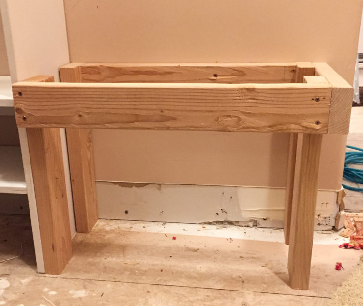 How to Make a Closet Bench - Live Like You Are Rich