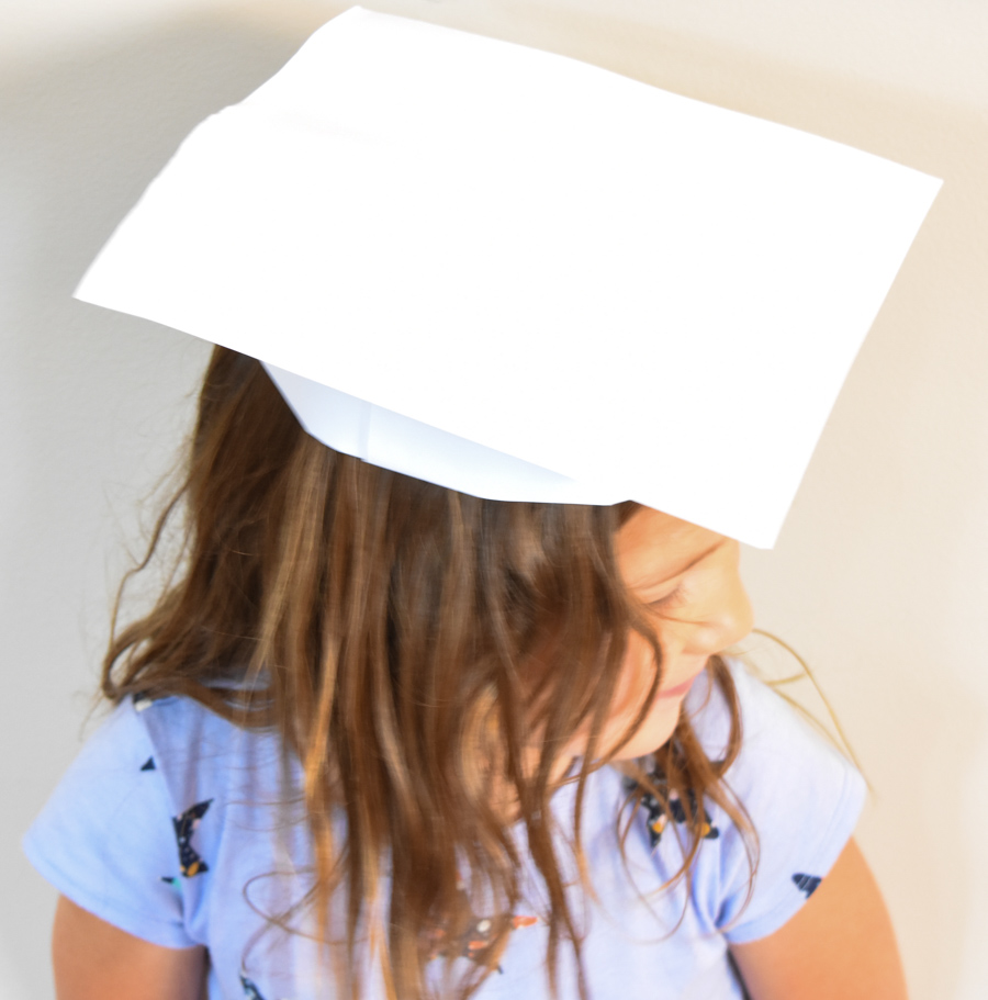 how to make a paper graduation cap