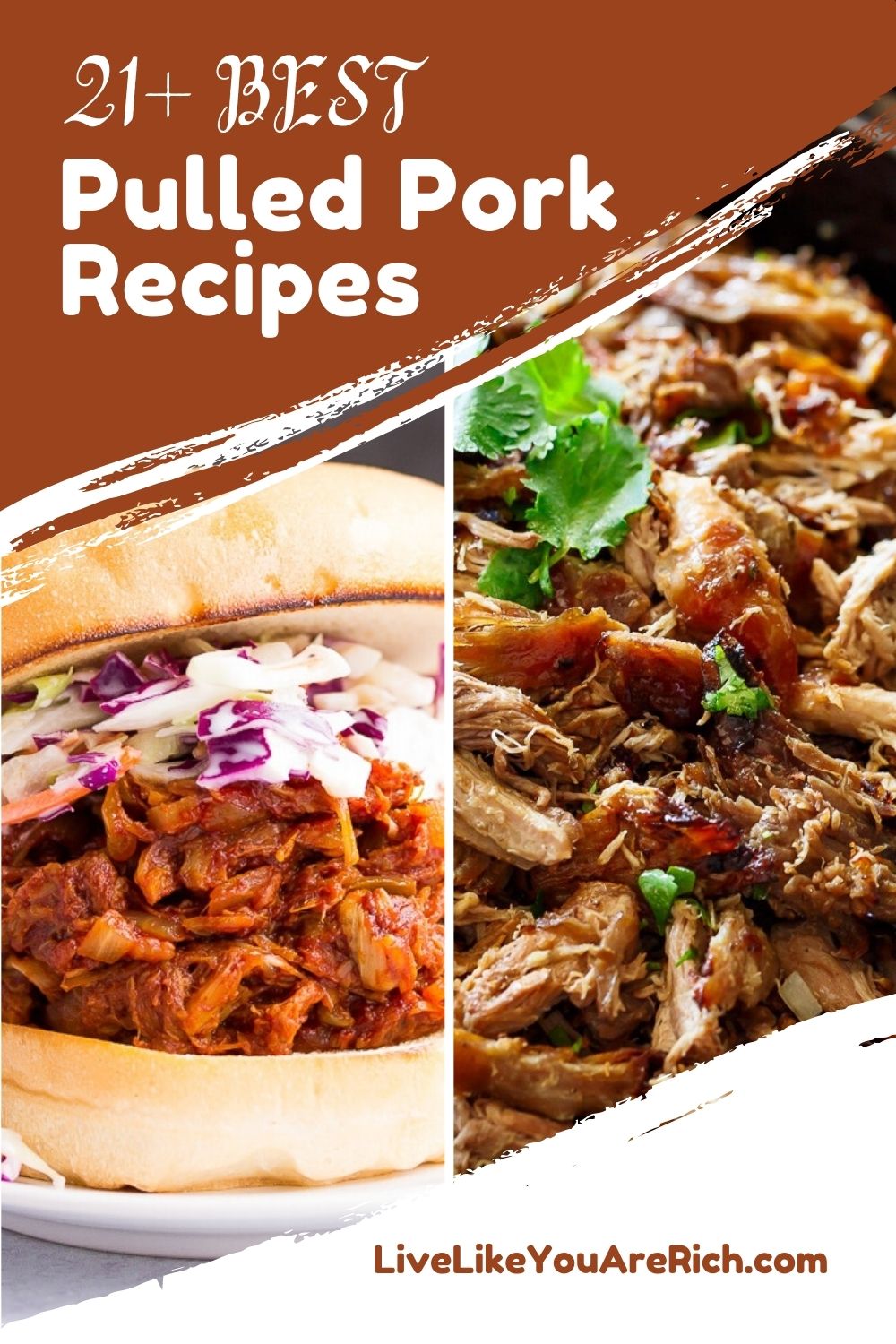 My family often has leftovers from our fall-part-tender smoked pulled pork recipe. I’ve rounded up 21+ delicious pulled pork recipes and decided to share them with you as well. 