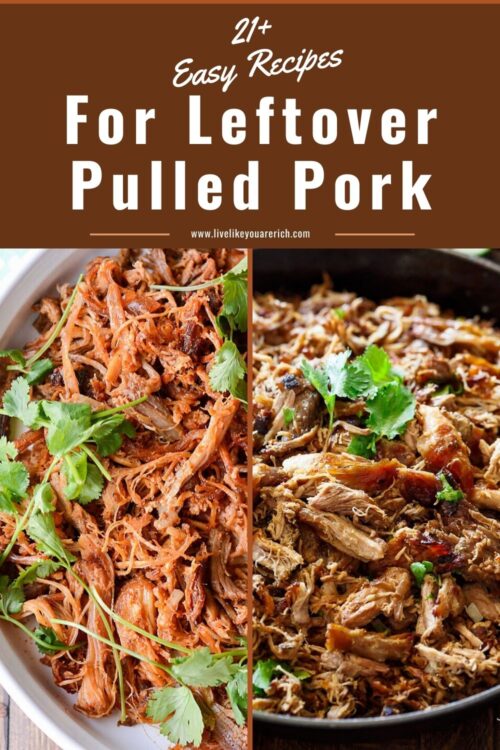 21+ Delicious Pulled Pork Recipes - Live Like You Are Rich