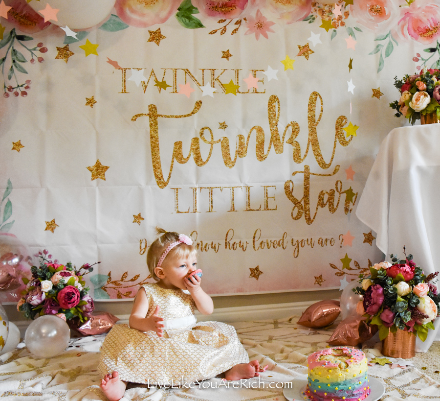 Twinkle Twinkle Little Star Sunset Cake Live Like You Are Rich