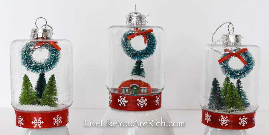Quick and Easy DIY Snow Globe Ornament