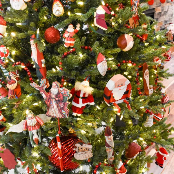 Santa Christmas Tree Ornaments
