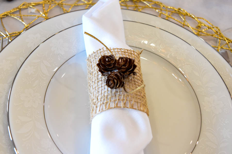 Winter napkin rings sale