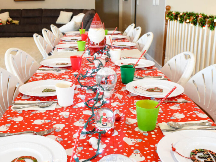 Image for Christmas Tablescape for Kids